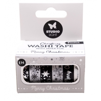 Washi Tape Black/White - EN...